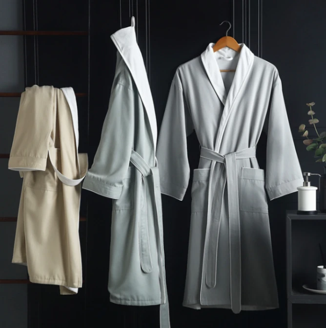 hotel luxury two layer bathrobe 3 hotel luxury two layer bathrobe 3