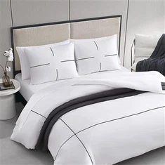 Hotel paj rwb Paj ntaub txaj Sheet